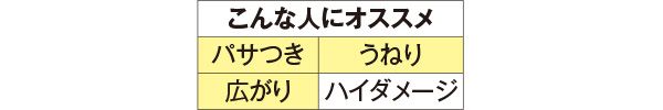 こんな人にオススメ パサつき、うねり、広がり