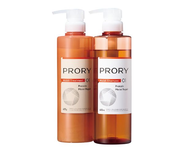 【左】モイストリペア トリートメント 【右】モイストリペア シャンプー