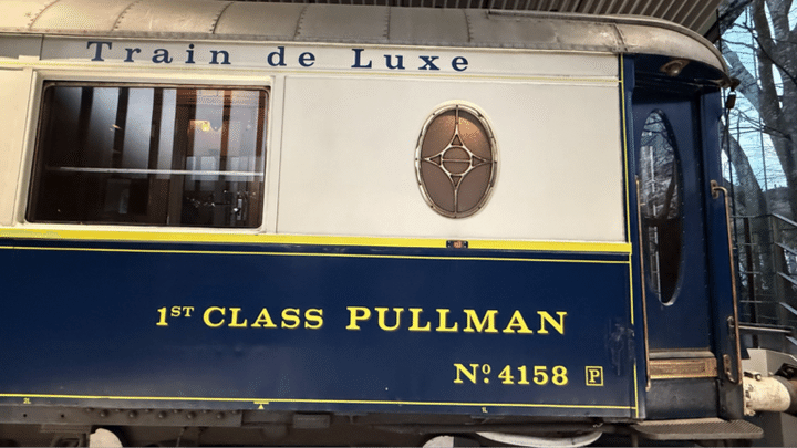 オリエント急行：ファーストクラス車両です