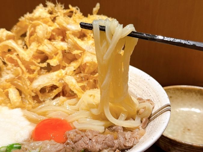 萬田うどん 麺