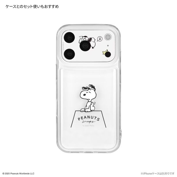 透明ケースとの相性もばっちり