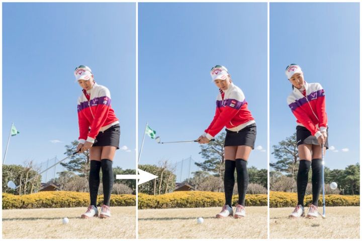 アプローチの苦手克服法を女子プロがレッスン！手首の固めすぎに注意