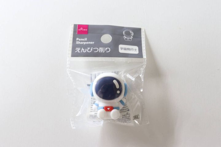 鉛筆削り（宇宙飛行士） ダイソー