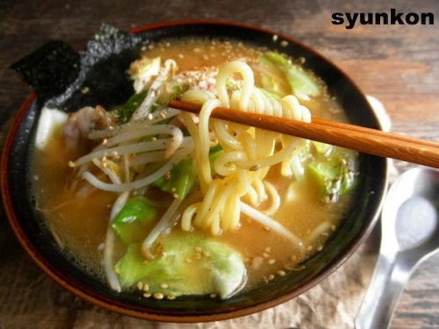 山本ゆりさんの「本格味噌ラーメン」レシピ