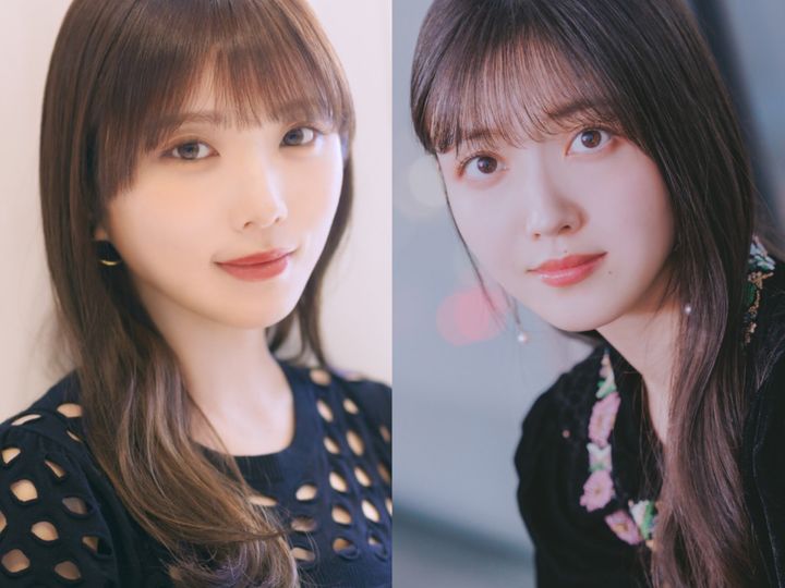 2025年に乃木坂46を卒業した与田祐希（左）と久保史緒里（右） クランクイン！ width=