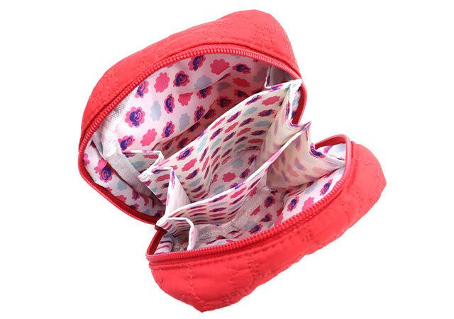 ペコちゃんふわふわキルティングポーチじゃばら