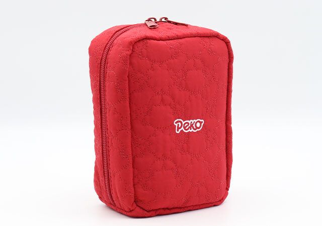 ペコちゃんふわふわキルティングポーチ