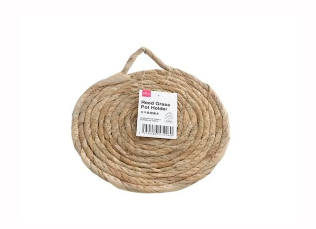 ダイソー ガマ草鍋敷き