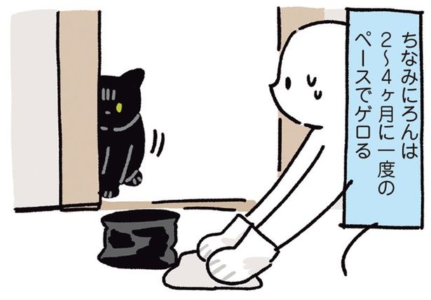 2～4ヶ月に一度のペースでゲロる （C）AKR／KADOKAWA