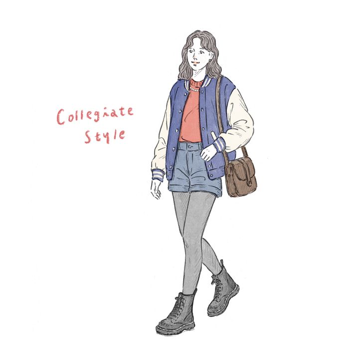 FUDGE FRIENDも大好き♡「カレッジスタイル」ってどんな着こなし？【お洒落さんのためのファッション用語辞典 vol.112】