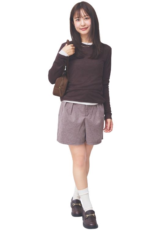 パンツを変えるだけで印象ガラリ！トラッドなスタイルが完成【Total】¥11,540
