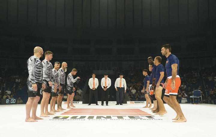 画像: QUINTET4 での団体戦の様子。写真提供＝QUINTET