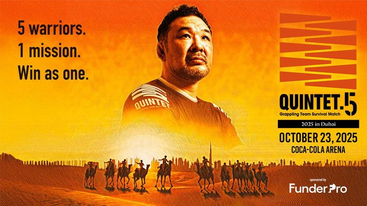 画像: ©️QUINTET 今年10月23日にドバイでQUINTET 5 が開催された