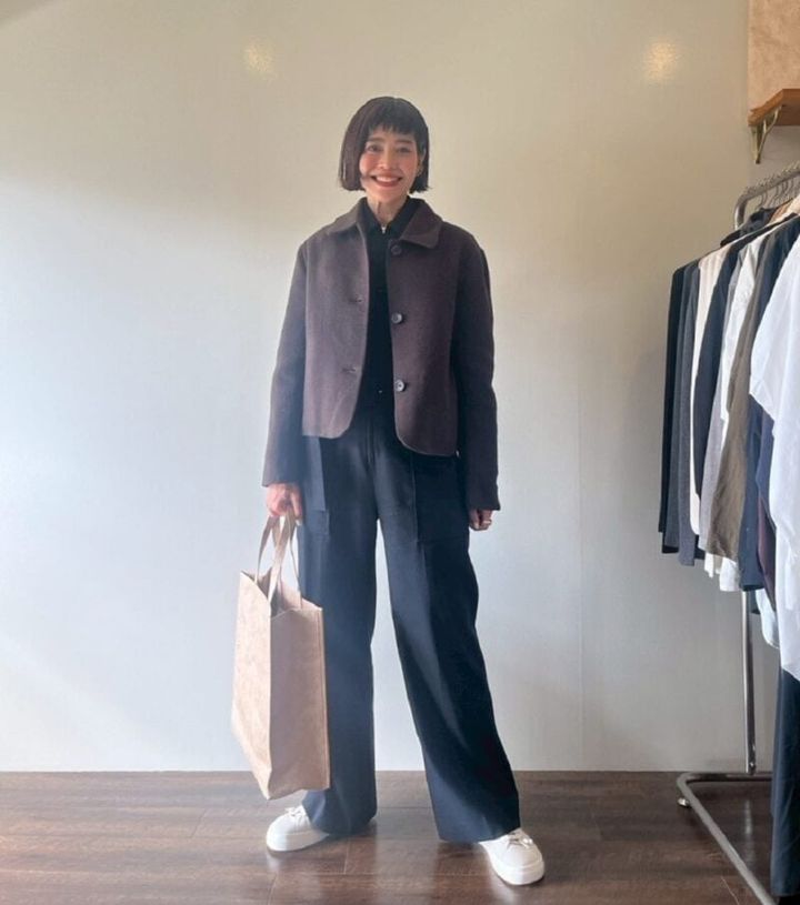 MUJILabo カンペール コラボ 高本さん着用