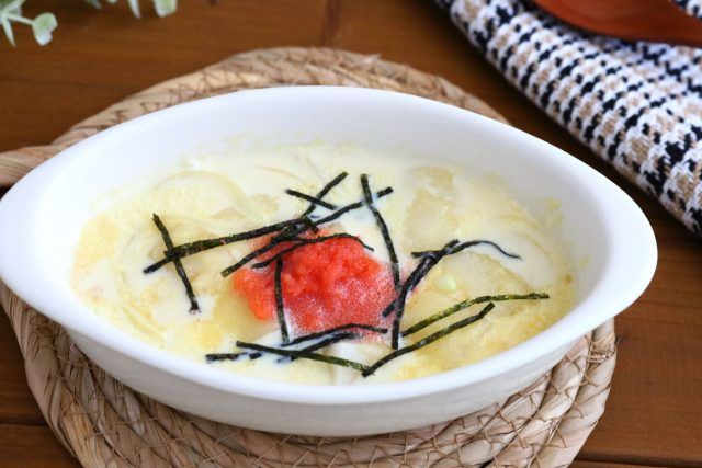 もち明太チーズグラタン