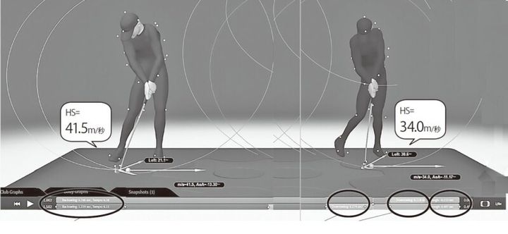 分析データから見えてきた最新スイング！プロの左腕は伸び切らない