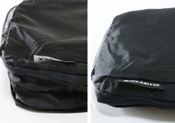 トラベル単層圧縮バッグ（35cm×25cm、BK） 圧縮