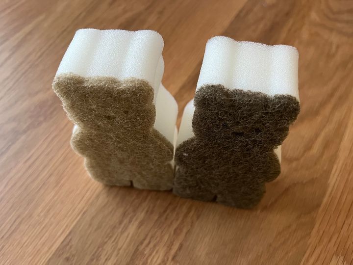 100均のキッチンスポンジはどれがいい？ダイソー・セリア・キャン★ドゥを使い比べてみた