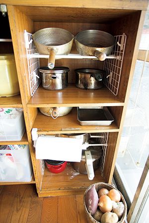 よく使うフライパンなど