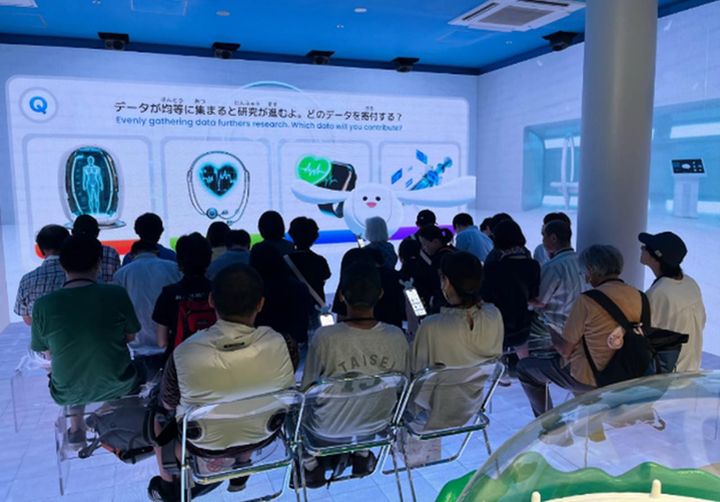 画像: 提供：日本生命保険相互会社 2050年の人生ゲームでは、未来を彷彿とさせる選択肢が多く登場します。