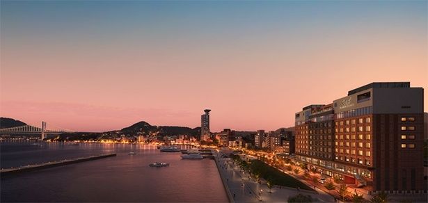 BEB5門司港外観と門司港の街並みイメージ