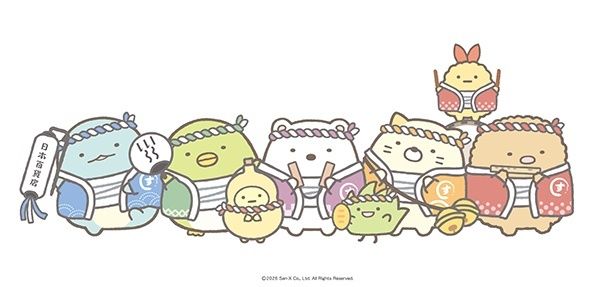 【写真】「日本百貨店×すみっコぐらし」描き下ろしイラスト