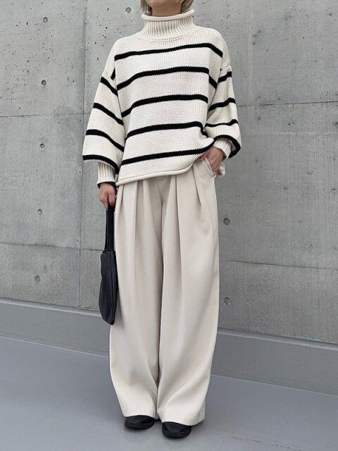 白パンツコーデ2