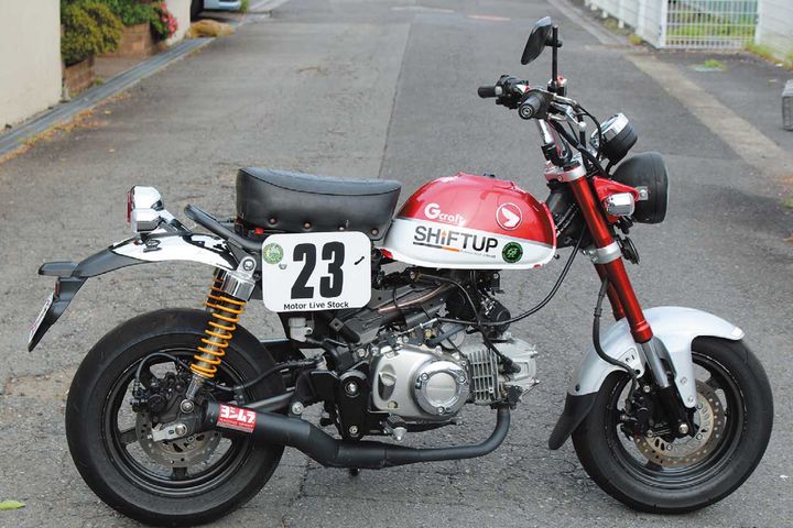 JB03フレーム×JB02エンジン！モンキー125「勝手に60周年仕様」製作記