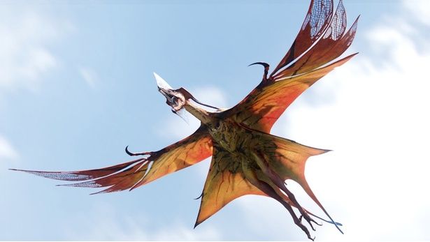 空の生態系の頂点に立つレオノプテリクス(『アバター』) [c]Everett Collection/AFLO