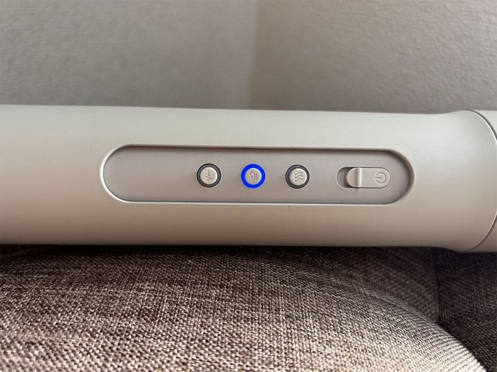 どのモードかどうかも光で分かりやすくなっている