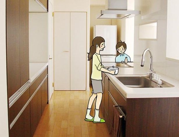 キッチンにも、なんにもない！ (C)ゆるりまい／KADOKAWA