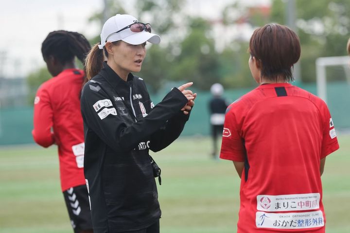 選手たちとのコミュニケーションを大事にする