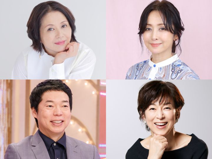 （左上から時計回りで）小泉今日子、斉藤由貴、鈴木保奈美、今田耕司 クランクイン！ width=