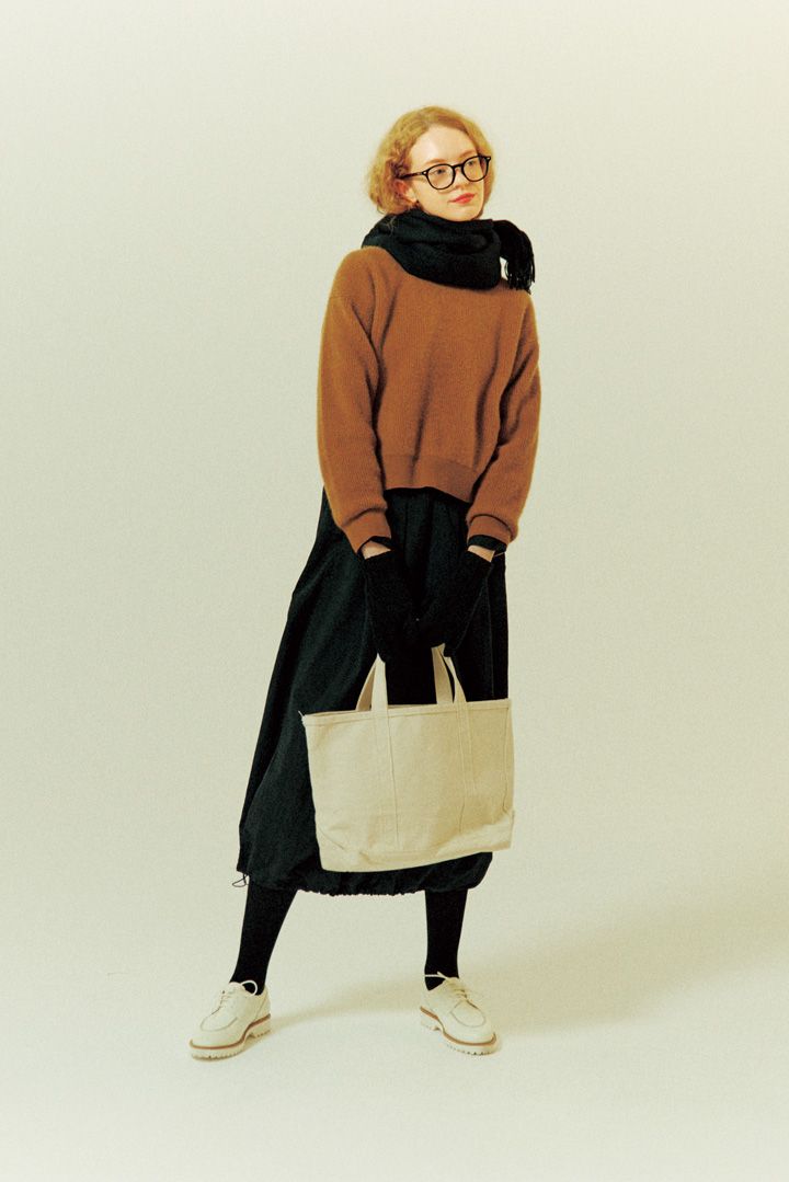 初詣はあったかマフラーをグルグル巻いてシンプルコーデで【本日のFUDGE GIRL-1月1日】