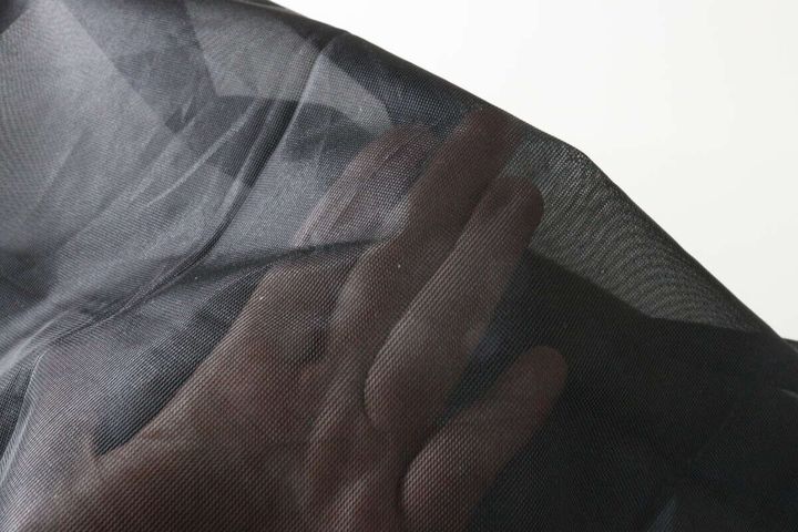 そのまま洗えるトラベルセミワイドバッグ 素材感