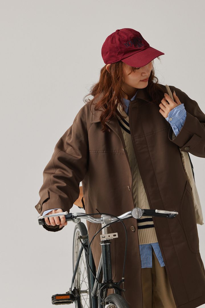 ブラウンコートの着こなし2選。この冬はこっくり深い色合いが良い！【FUDGE FRIEND おしゃれさんの毎日コーディネート｜UMI】