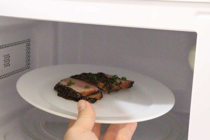 レトロプレート 22 ホワイト 電子レンジ加熱