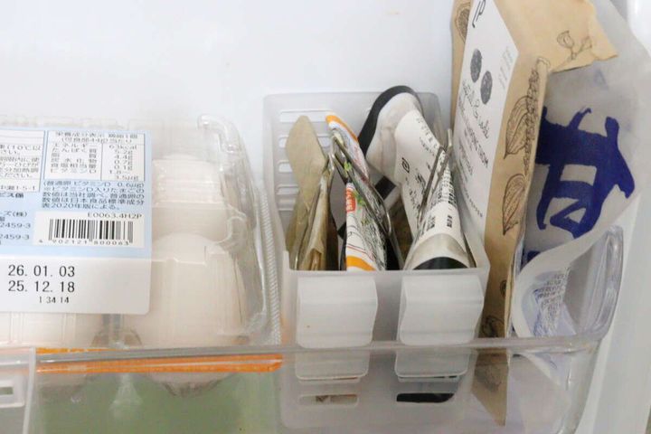 セリア ドアポケット収納ケース 冷蔵庫収納