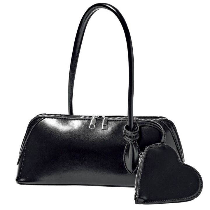 ハートポーチチャーム付きワンハンドルバッグ￥5,170（ビタ／アンティローザ）