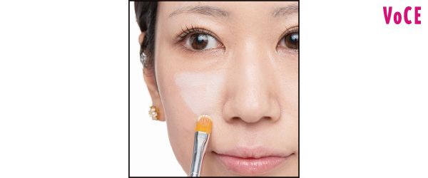 濃いめのブルーでガツンとハイライト