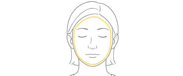 ここに使用 ・全顔