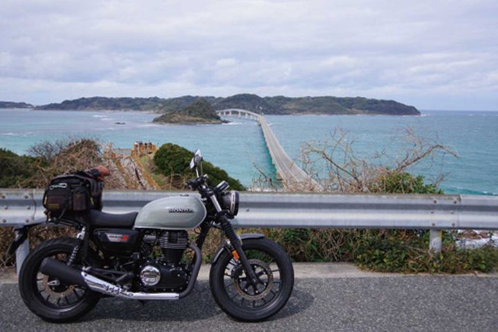 燃費45.8km/L！GB350Sと挑む「望月ミキの3000円ポッキリ」山口・下関編