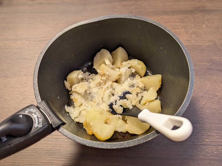 セリア 親子でつかえる KIDSマッシャー 使用例