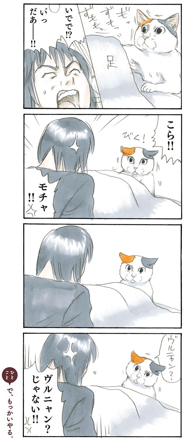 怒られるモチャ （C）にごたろ／KADOKAWA