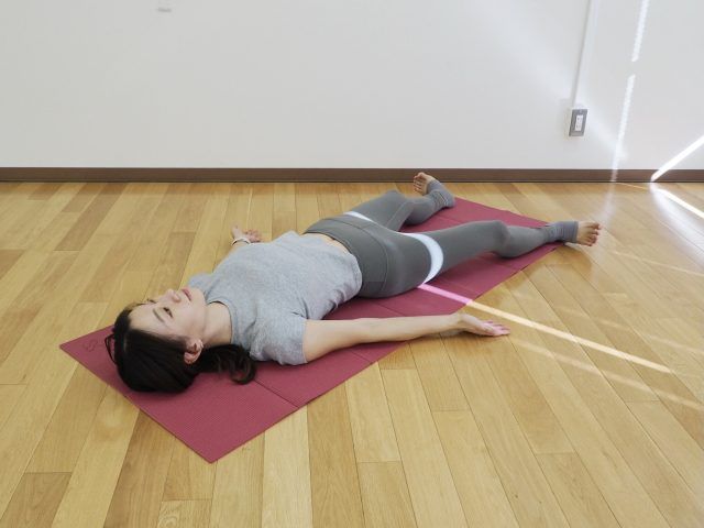 足首ストレッチ