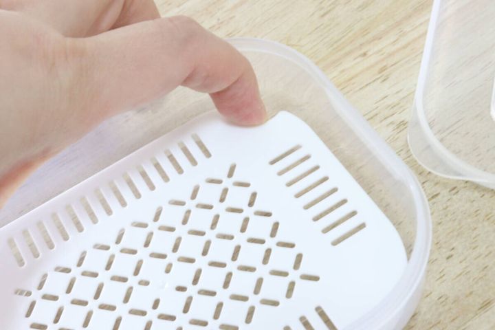 スノコ付冷凍ご飯容器 スノコ