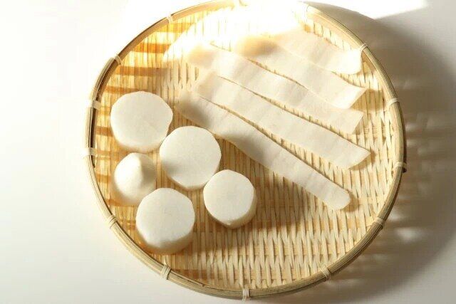 ダイソー 竹ざる 丸（約33cm） 