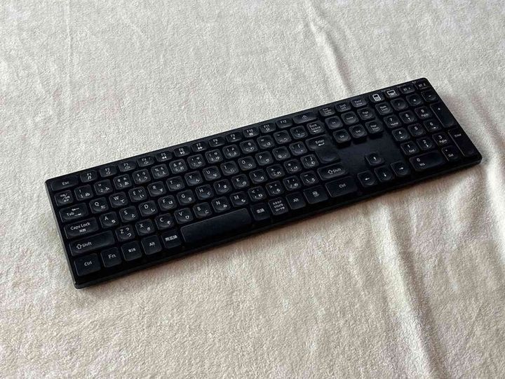 ダイソーの「フルキーボード（BK）」は使いやすくておすすめできる