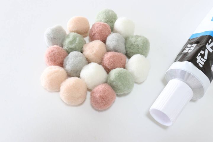 ダイソー デコレーションボール コースター