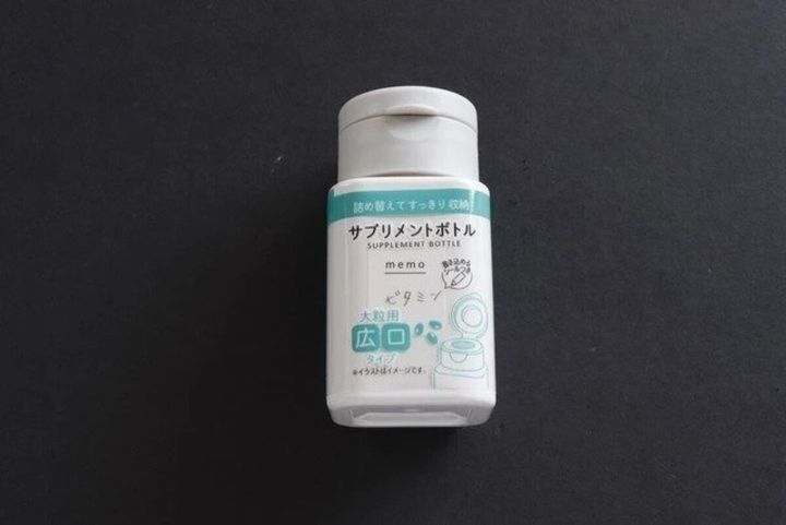 ダイソーのサプリメントボトル 広口